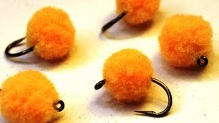 How to tie a Simple Egg Fly [upl. by Nedyarb]