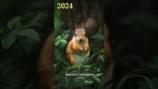 2024 Sciurus Vulgaris Ognevi 🐿️🐿️ 5000 Bce Squirrel 🐿️🐿️  Ancient Creatures shorts shortvideo [upl. by Aneleve]