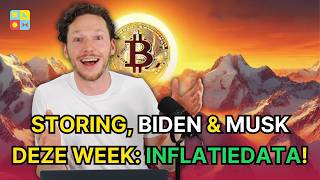 Crypto OMHOOG na computerstoring Biden Elon Musk amp inflatiedata  Crypto nieuws vandaag  1152 [upl. by Llenroc]