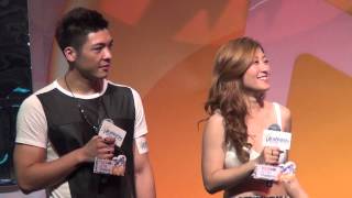 狄易達 許靖韻 黎美言 羅孝 SuperGirls  HK 娛樂名人動漫旗艦店音樂show20140725 [upl. by Ezequiel]