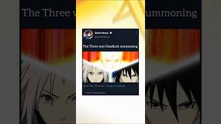 The Three way Deadlock Summoning🔥shorts anime naruto sasuke sakura [upl. by Arbua]