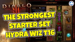 Wizard gets the BEST SET  Hydra T16 Season 28 Diablo 3 Guide Rites of Sanctuary Alter [upl. by Novek325]