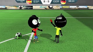 Stickman Soccer 2018 Android Gameplay 2 [upl. by Vaas]