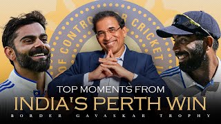 Harsha Bhogle’s Top 5 Moments from India’s Perth Win Against Australia [upl. by Wolf580]