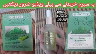 New😊 Biocos Aloevera Face Serum Complete Detail Anti Wrinkles amp Moisturising Face Serum [upl. by Aela878]