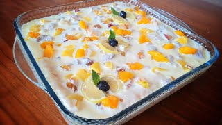 Recette Tiramisu facile aux Fruits exotiques  Le Dessert Parfait Pour Cette Saison [upl. by Kammerer194]