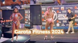 A modelo Natalir desfilando no concurso Garota Fitness 2024 [upl. by Skeie]