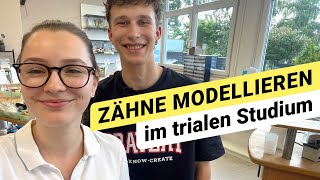 Zähne modellieren als ZAHNTECHNIKERIN Ausbildung Studium Meister in einem [upl. by Rellek]