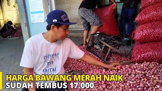 Harga Bawang Merah Hari Tanggal Ini 2 September Naik Lagi Stok Di Pasar Sukomoro Nganjuk Menipis [upl. by Folberth]