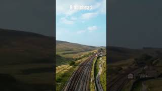 Ribblehead traintrack railway shortsvideo travel train shorts [upl. by Oeramed129]