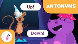 ANTONYMS For Kids  What are anotonyms  Words With Opposite Meaning [upl. by Eliza]