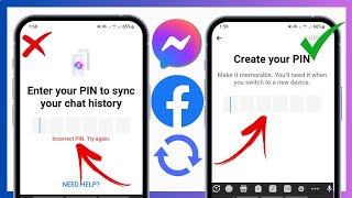 How to Reset Endtoend Encrypted Chat PIN Code on Messenger  Forgot Messenger PIN code [upl. by Lasky]