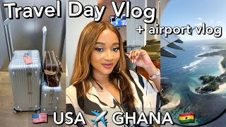 GHANA TRAVEL DAY VLOG  TRAVELING FROM USA TO GHANA  CRAZY 20 HR AIRPORT VLOG  GHANA VLOG 2024 [upl. by Palocz]