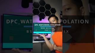 BSOD quick fix DPCWATCHDOGVIOLATION PART 4 shorts [upl. by Aaron602]