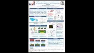 WDM integrated silicon nano slab photodetector for short reach datacom on SiN on SOI platform [upl. by Moitoso]