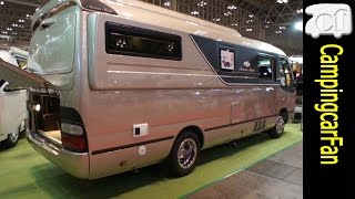 【セブンシーズ】トヨタ コースターベースの高断熱でスタイリッシュなバスコン Japanese Campingcar Motorhome [upl. by Nnaul671]