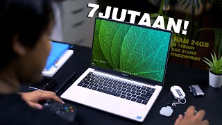 Gila RAM 24GB Ini RAJA Baru Laptop 7JUTAAN Di 2024 Advan Workplus Intel [upl. by Alra]