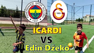 KÜÇÜK İCARDİ VS Edin Džeko  GELECEEĞİN YILDIZLARI  galatasaray fenerbahçe beşiktaş futbol [upl. by Ecal]