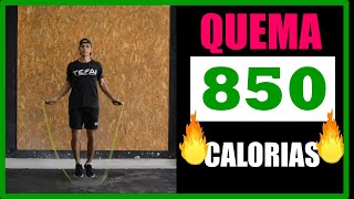 50 minutos SALTANDO la CUERDA  QUEMA 850 CALORIAS  WORKOUT  41 [upl. by Canotas532]