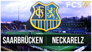 SpVgg Neckarelz  1 FC Saarbrücken Spielzusammenfassung 16 Spieltag [upl. by Suilenrac]