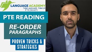 PTE Reading Reorder Paragraphs  Tips Tricks and Strategies  Practice with Answer Language Academy [upl. by Gaultiero]