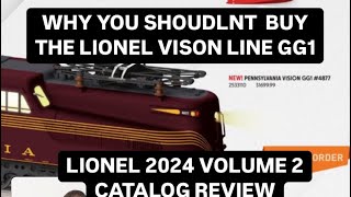 Lionel 2024 Volume 2 Catalog Reaction [upl. by Ruthie483]