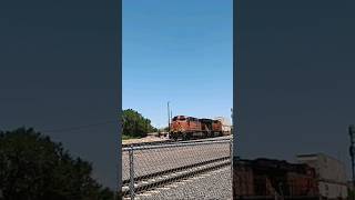 BNSF Intermodal at Belen NM train bnsf trains railfan railfanner railroad [upl. by Eenot]