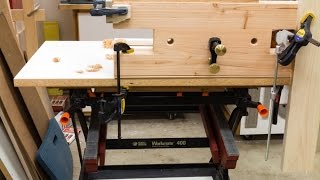 Tricked out Black amp Decker Workmate and Bench Bull Accessory [upl. by Atsuj]