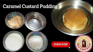 I Made a 4 Ingredient Caramel Custard Pudding [upl. by Ccasi700]