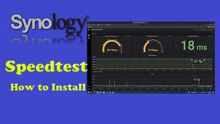 Synology Speedtest Tracker [upl. by Mensch]