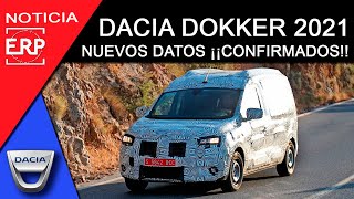 DACIA DOKKER 2021 Características  Motores  Precio  Lanzamiento [upl. by Trey]