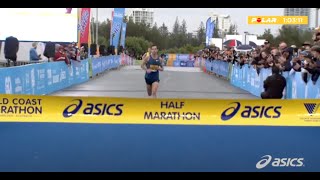 ASICS Half Marathon  Village Roadshow Theme Parks Gold Coast Marathon 2022  Saturday Races [upl. by Alathia]