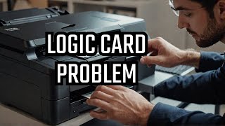 How to repair No Power in Brother DCP T 300 Printer Logic Card Problem Replace Logic Card [upl. by Ardnalac]