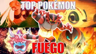 ✨ TOP DEFINITIVO MEJORES POKÉMON TIPO FUEGO🔥 EN COMPETITIVO single vgc top cicamon pokemon [upl. by Nwahc]