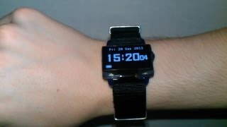 DIY Digital Wristwatch [upl. by Idnib221]