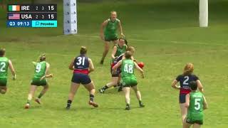 Peter Holden  AFL Transatlantic Cup Womens Grand Final  TheKayoCallUp [upl. by Fleck]