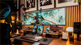 My 2024 Ultimate Dream Desk Setup [upl. by Animlehliw]