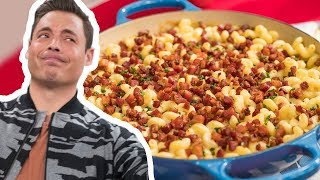 Jeff Mauro Makes Gourmet Mac amp Cheese  The Kitchen  Food Network [upl. by Akirehs]