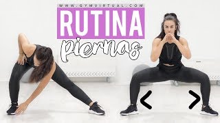 Rutina rápida y eficaz de piernas  10 minutos [upl. by Ateiluj]