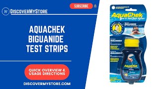 AquaChek Biguanide Test Strips [upl. by Ellenij186]