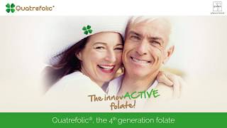 Quatrefolic®  leverancier van ons foliumzuur  folaat 5MTHF ⟹ Vitaminesperpostnl [upl. by Calmas]