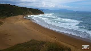 SURF BEACHES  PLAYA ARRIETARA EUSKADI [upl. by Ynohtnaed]