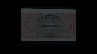 259 The Chekiang Provincial Bank Fifty Cents 1936 [upl. by Memberg]