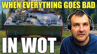 When Everything Goes BAD in World of Tanks STRV S1 [upl. by Lehar]