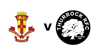 Thurrock v Medway at home 91124 KO 3pm [upl. by Larianna]