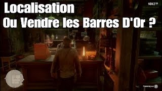 Red Dead Redemption 2  Ou Vendre les Barres DOr   Localisation [upl. by Enninaej903]