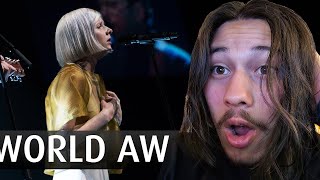 AURORA  HALF THE WORLD AWAY  The 2015 Nobel Peace Prize Concert REACTION [upl. by Lirba805]