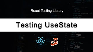 Testing React useState hook [upl. by Schechter]