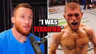 LEGENDARY Fighters Explain How SCARY Good Khabib Nurmagomedov Was [upl. by Htinek]