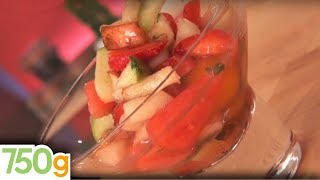 Recette de Salade de fruits rapide  750g [upl. by Lesh991]